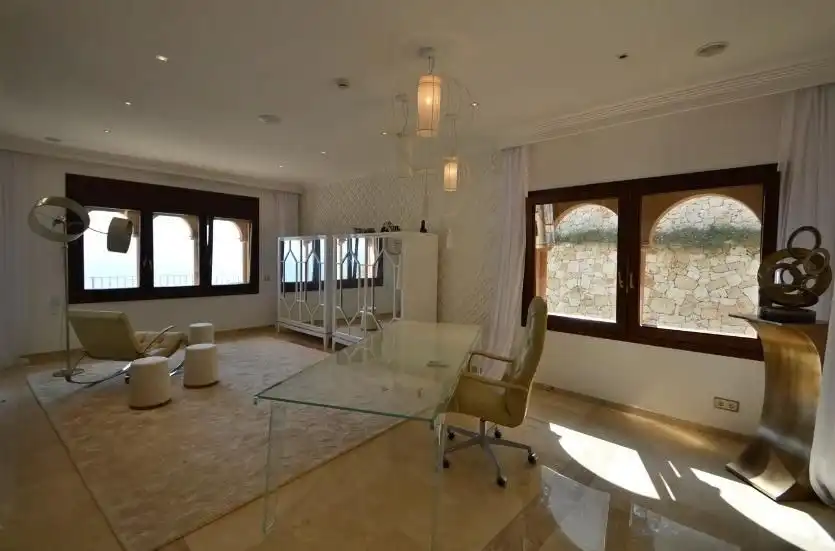 Menjador de Casa o xalet en venda en Jávea / Xàbia amb Aire condicionat, Jardí privat i Terrassa