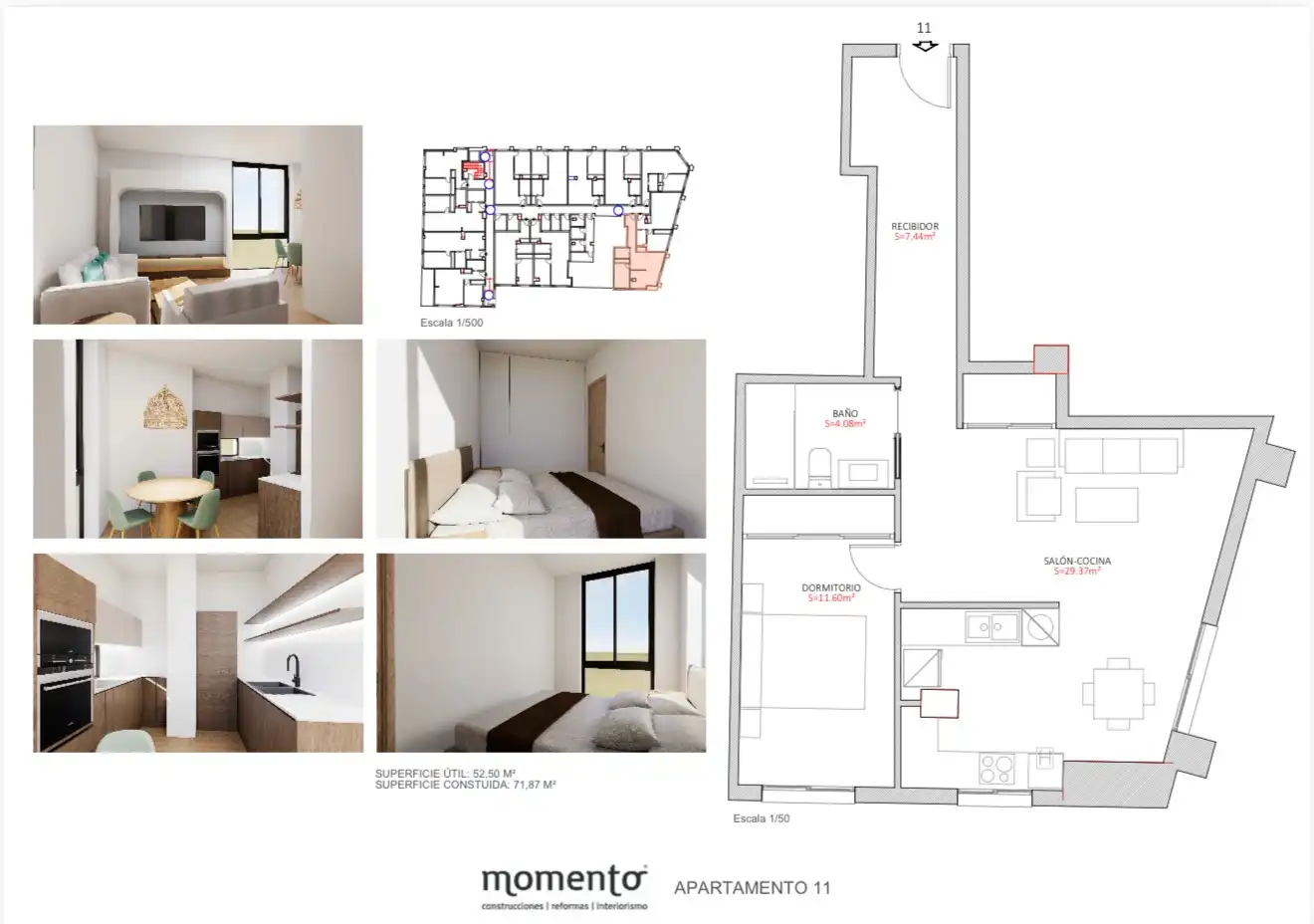 Wohnung zum Verkauf in Motril mit Klimaanlage, Heizung und Parkett
