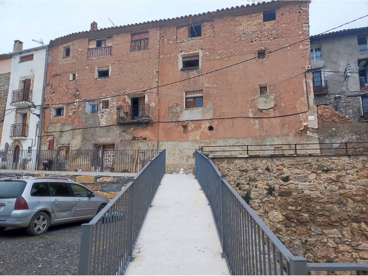 Vista exterior de Casa o xalet en venda en Hoz y Costean