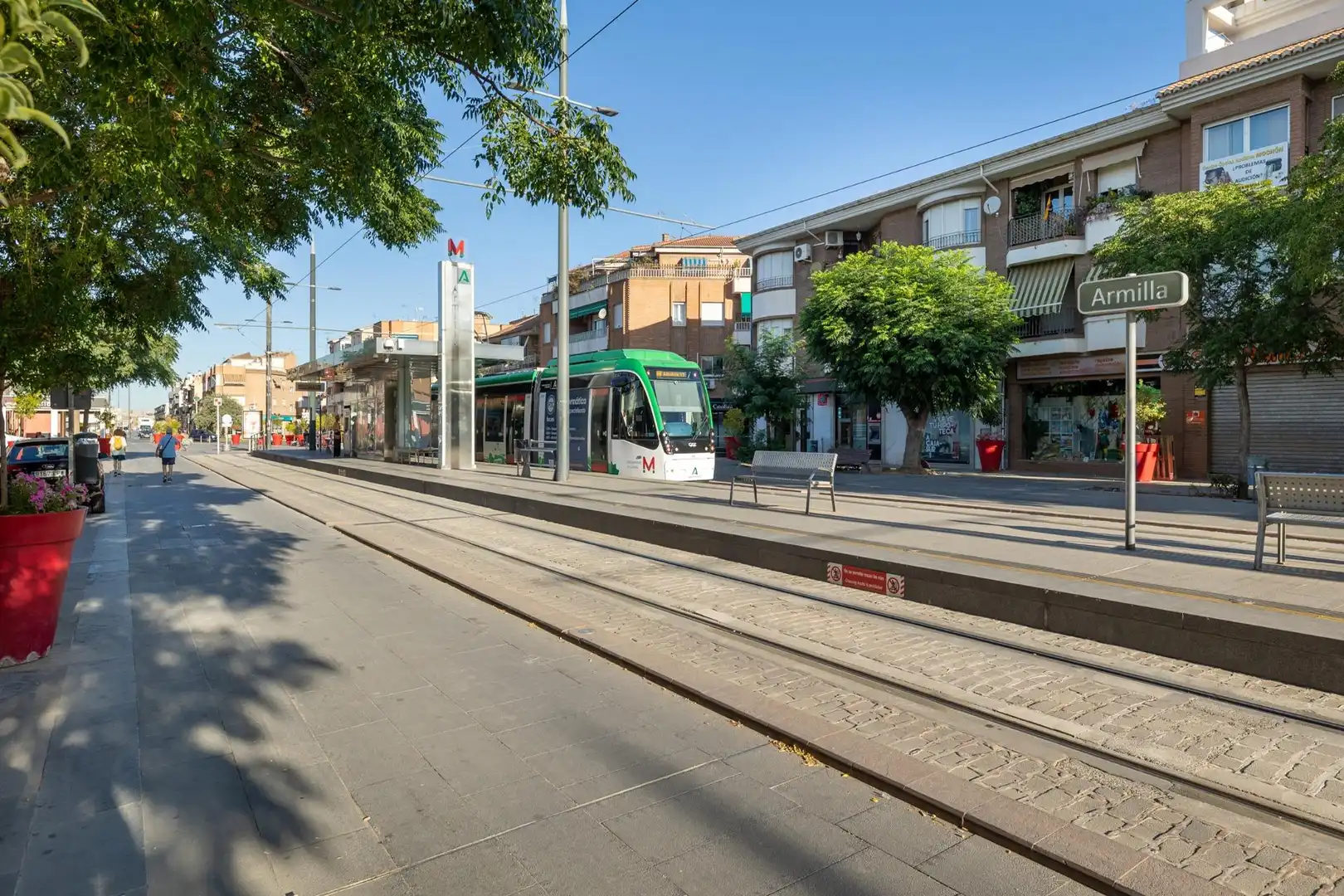 Vista exterior de Piso en venta en Armilla
