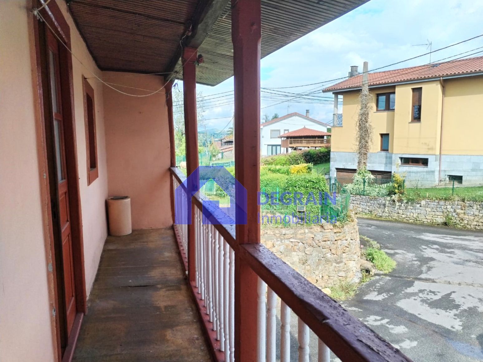 Terraza de Casa adosada en venta en Oviedo  con Jardín privado y Terraza