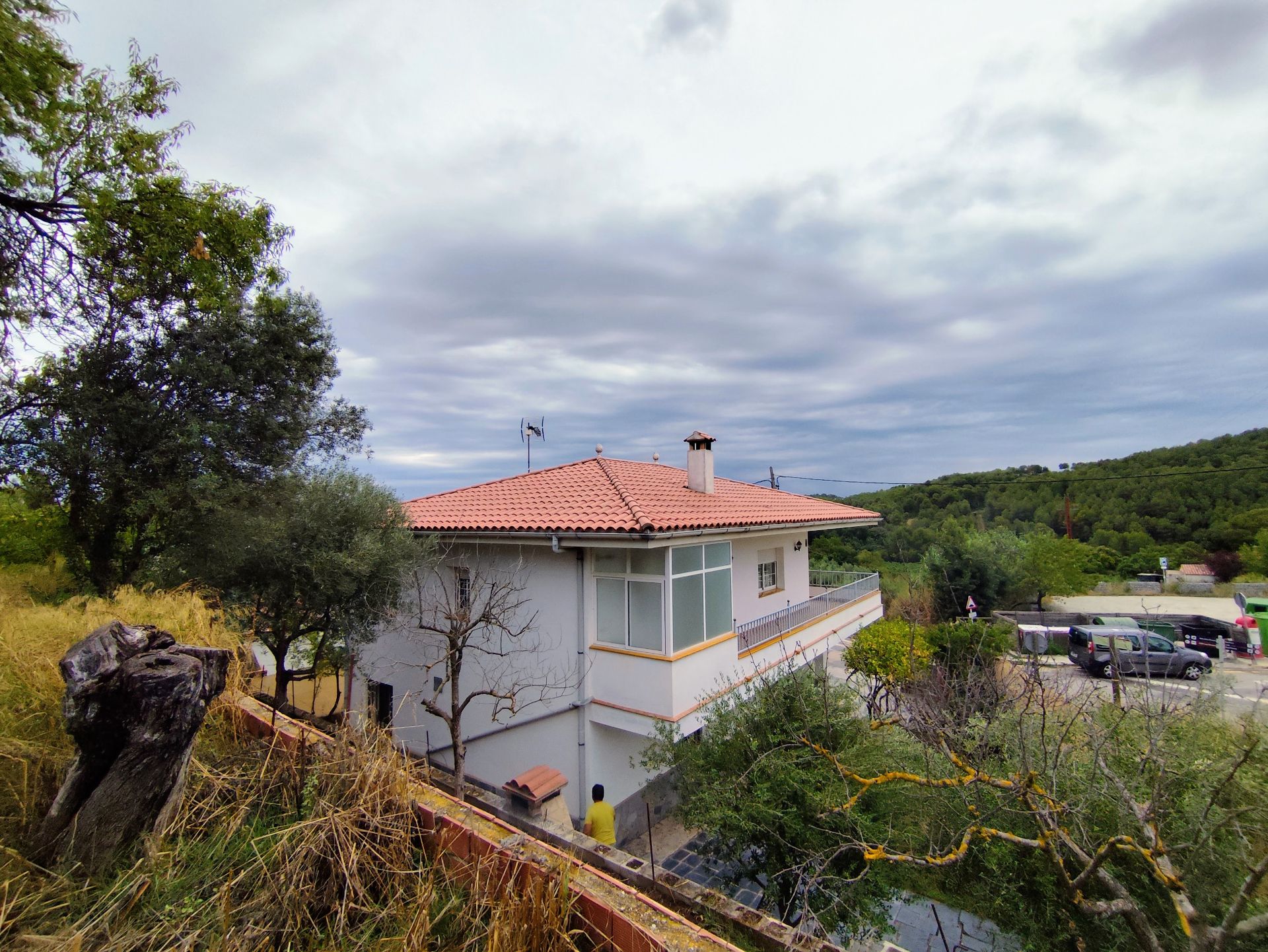 Vista exterior de Casa o xalet en venda en Cabrera d'Anoia amb Jardí privat, Terrassa i Forn