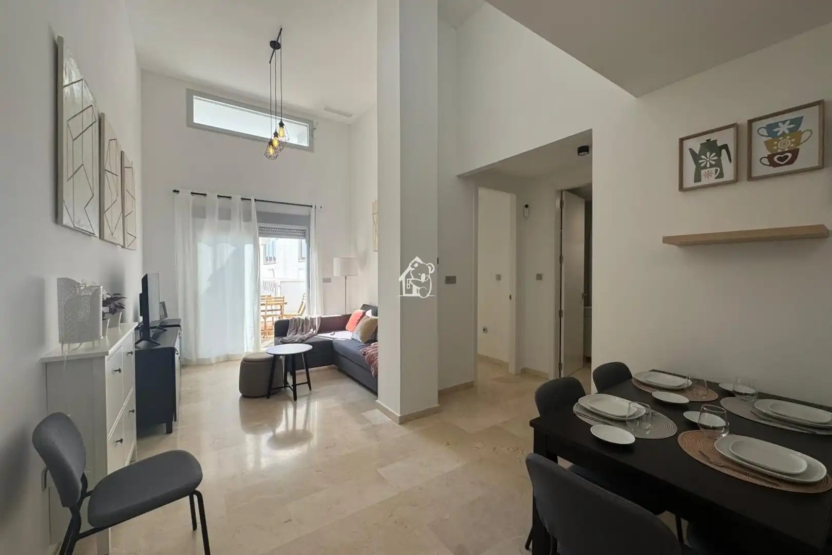 Living room of Apartments for rent in Orihuela  with Air Conditioner, Terrace and Furnished