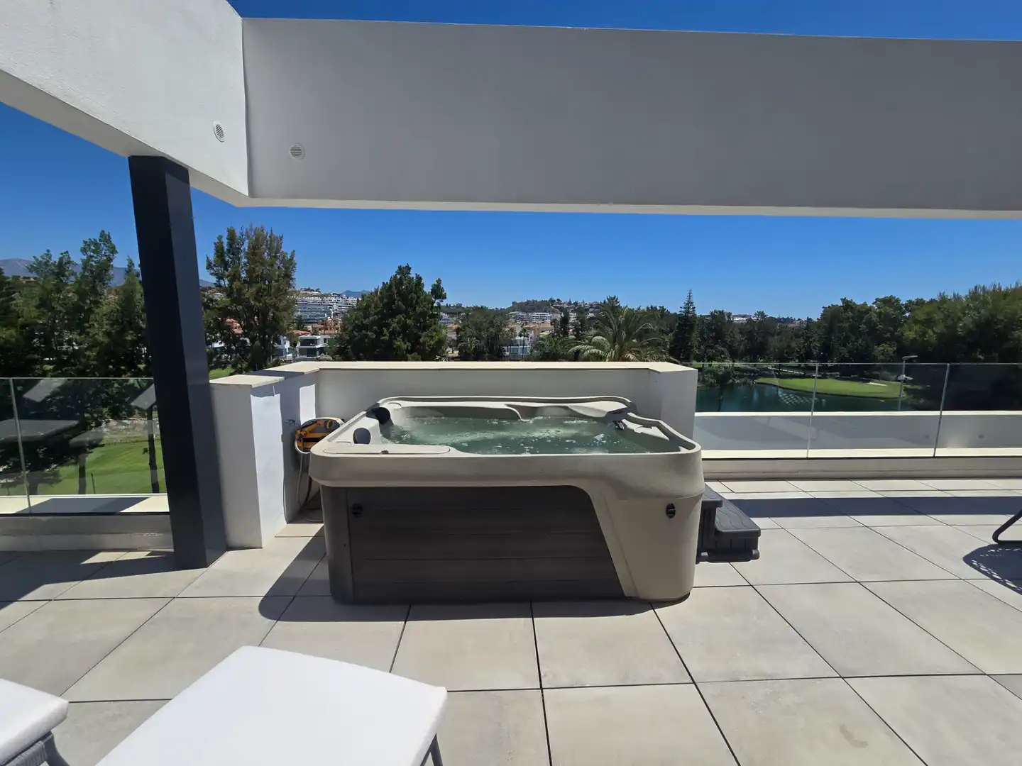 Terrace of Flat for sale in Mijas  with Air Conditioner, Heating and Terrace