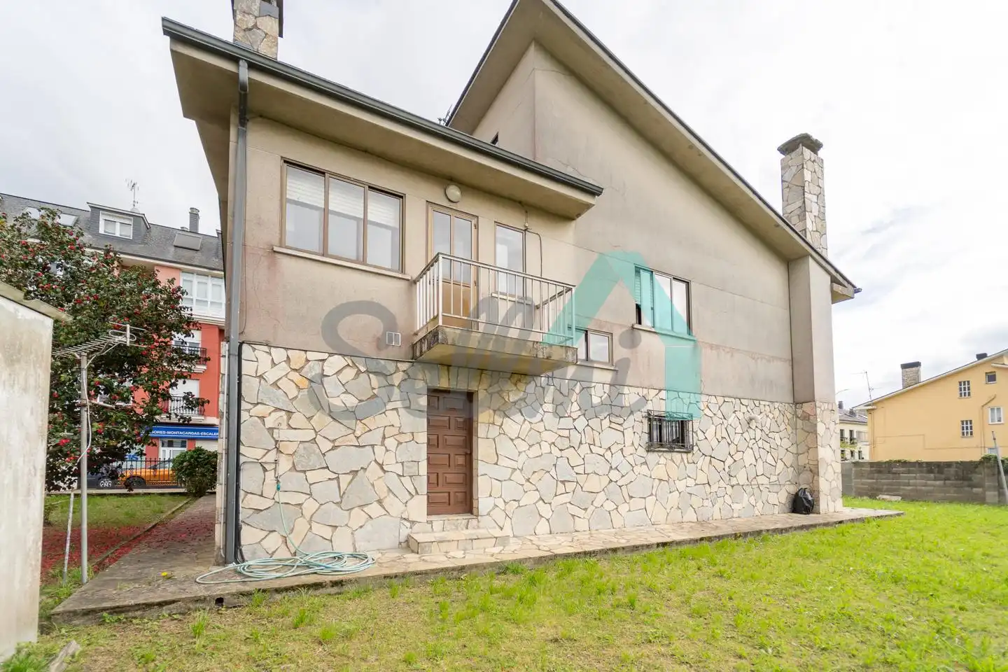 Vista exterior de Casa o chalet en venta en Ribadeo con Calefacción, Jardín privado y Parquet