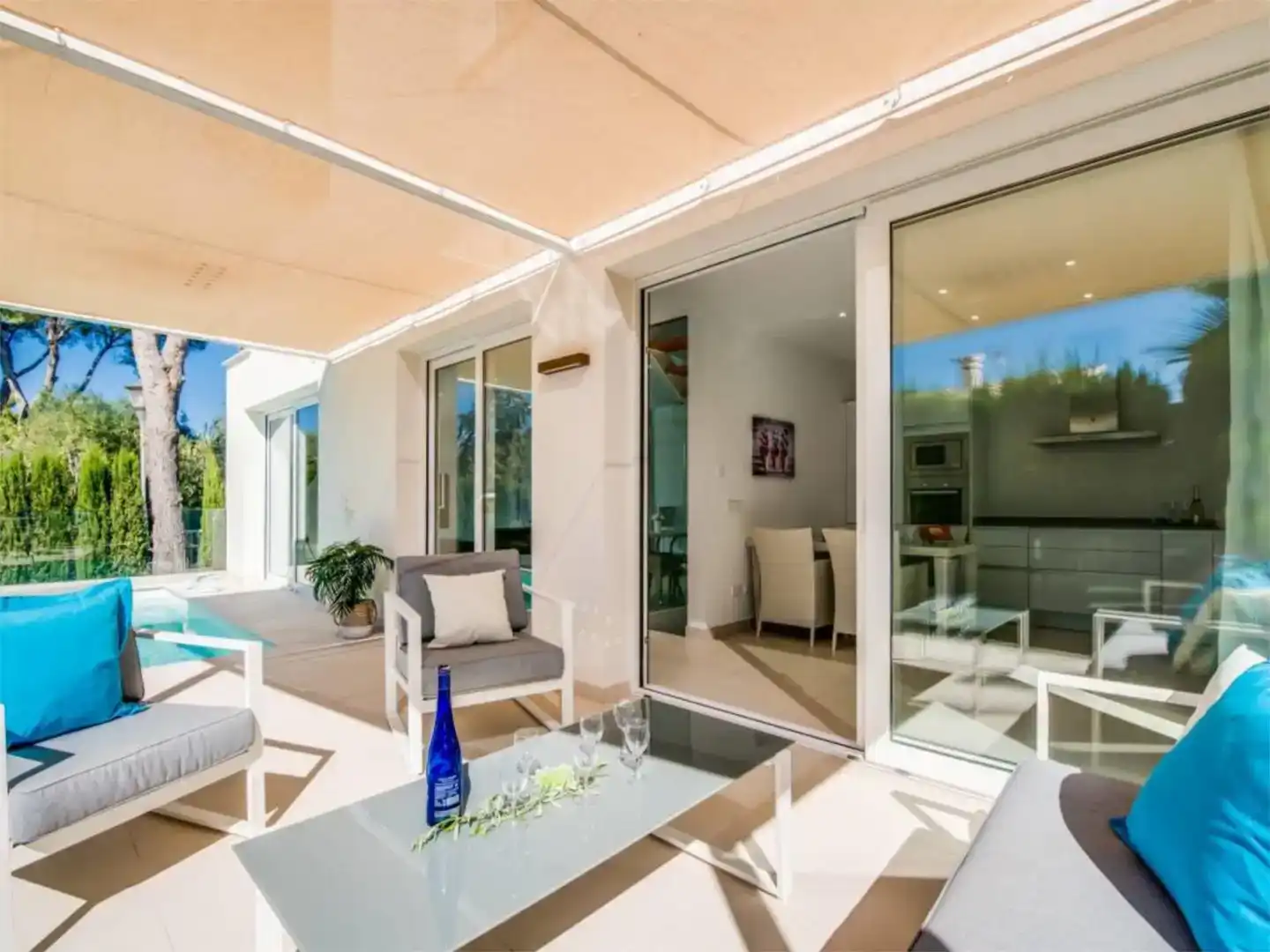 Terrassa de Casa o xalet de lloguer en Alcúdia amb Aire condicionat, Piscina i Balcó