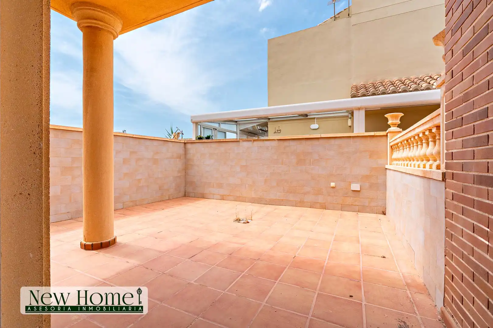Terraza de Casa o chalet en venta en Roquetas de Mar con Aire acondicionado, Terraza y Amueblado