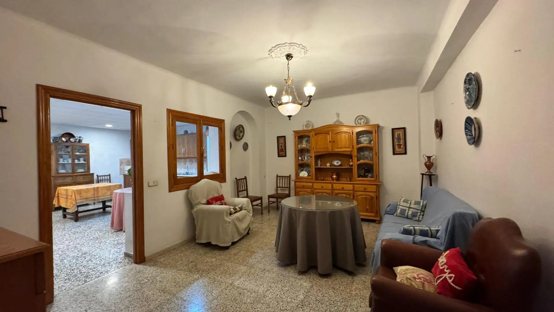 Sala d'estar de Casa adosada en venda en Dúrcal amb Balcó