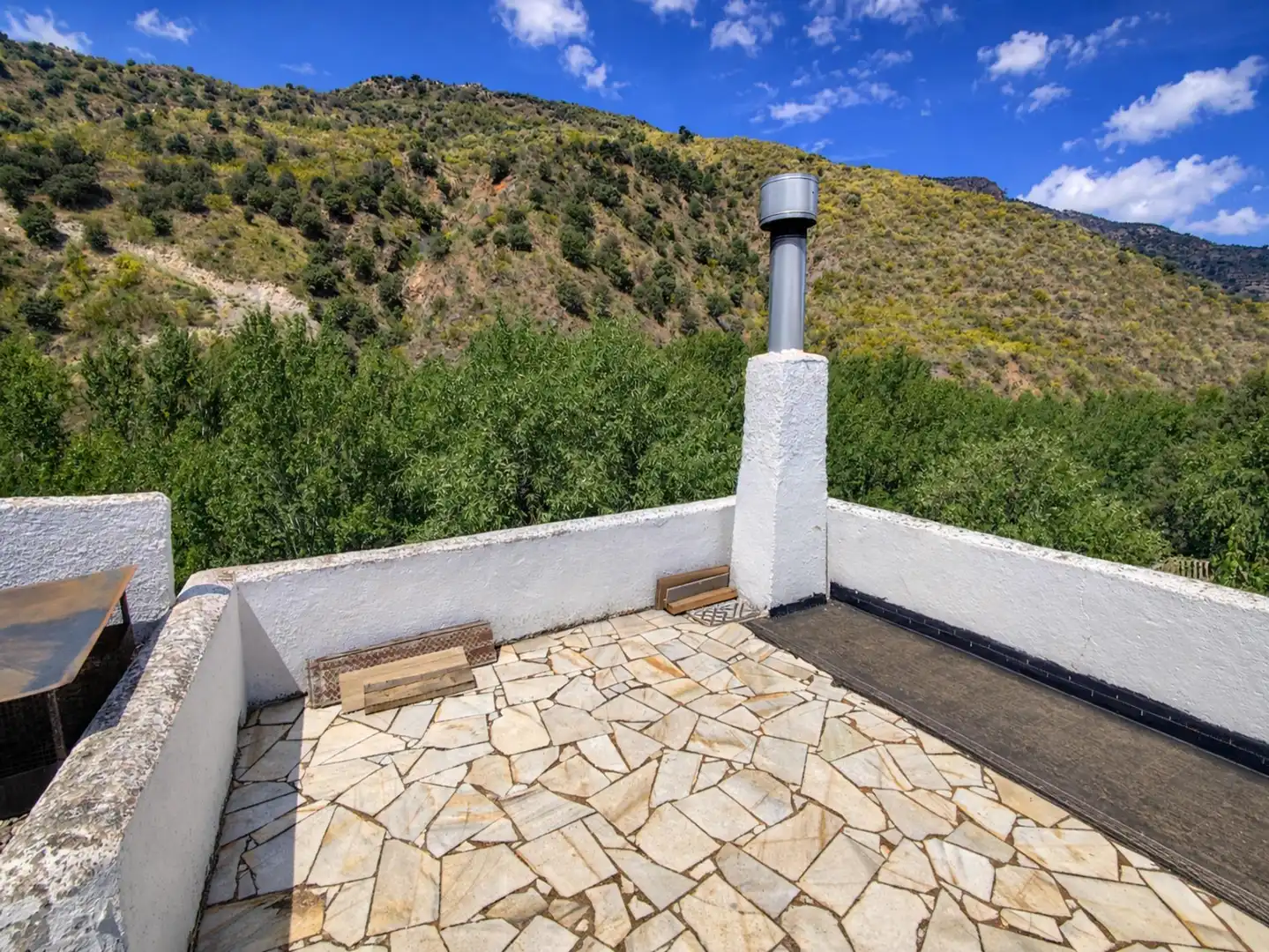 Terraza de Finca rústica en venta en Sierro