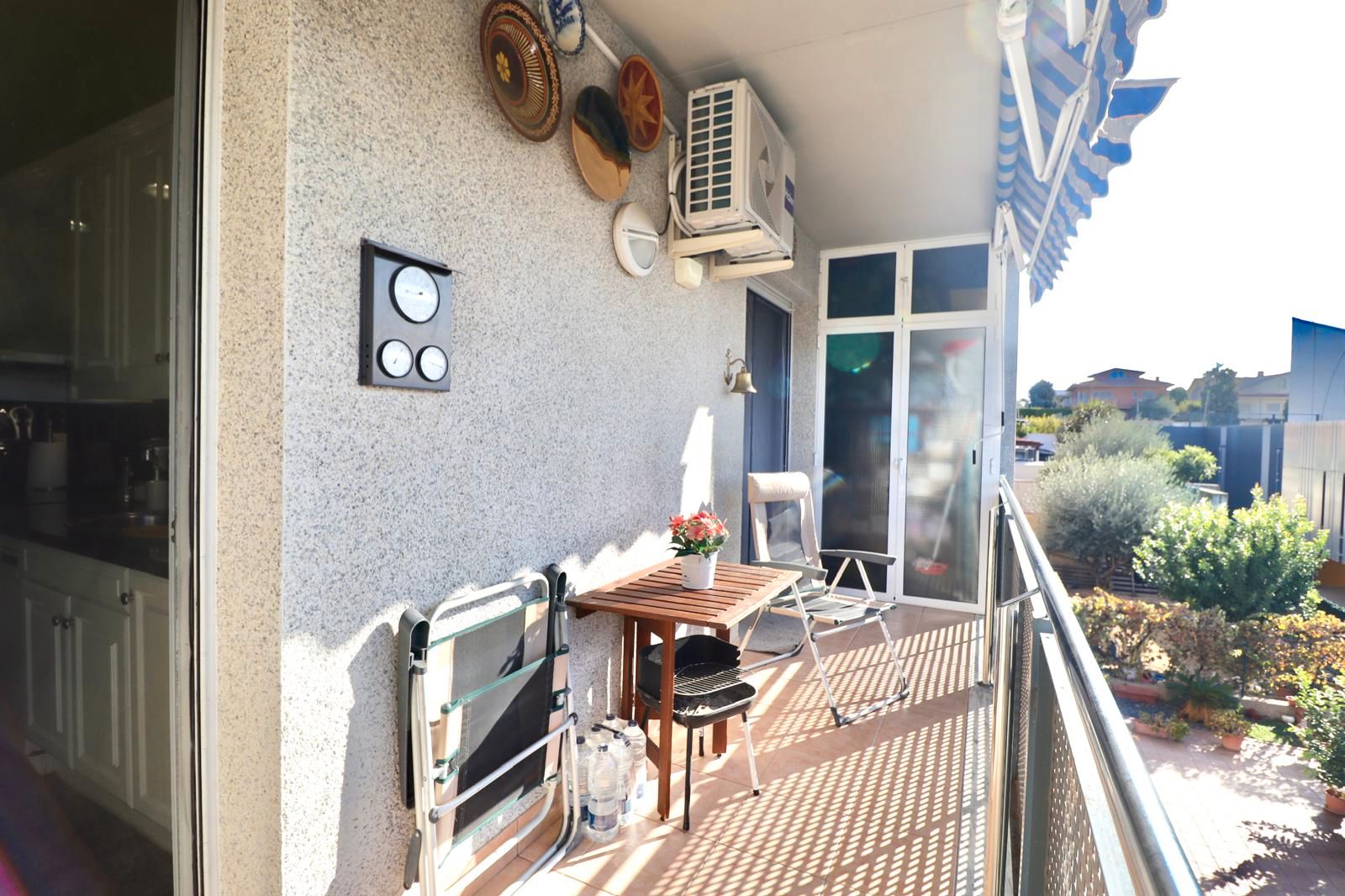 Balcony of Flat for sale in Les Franqueses del Vallès  with Air Conditioner, Heating and Oven