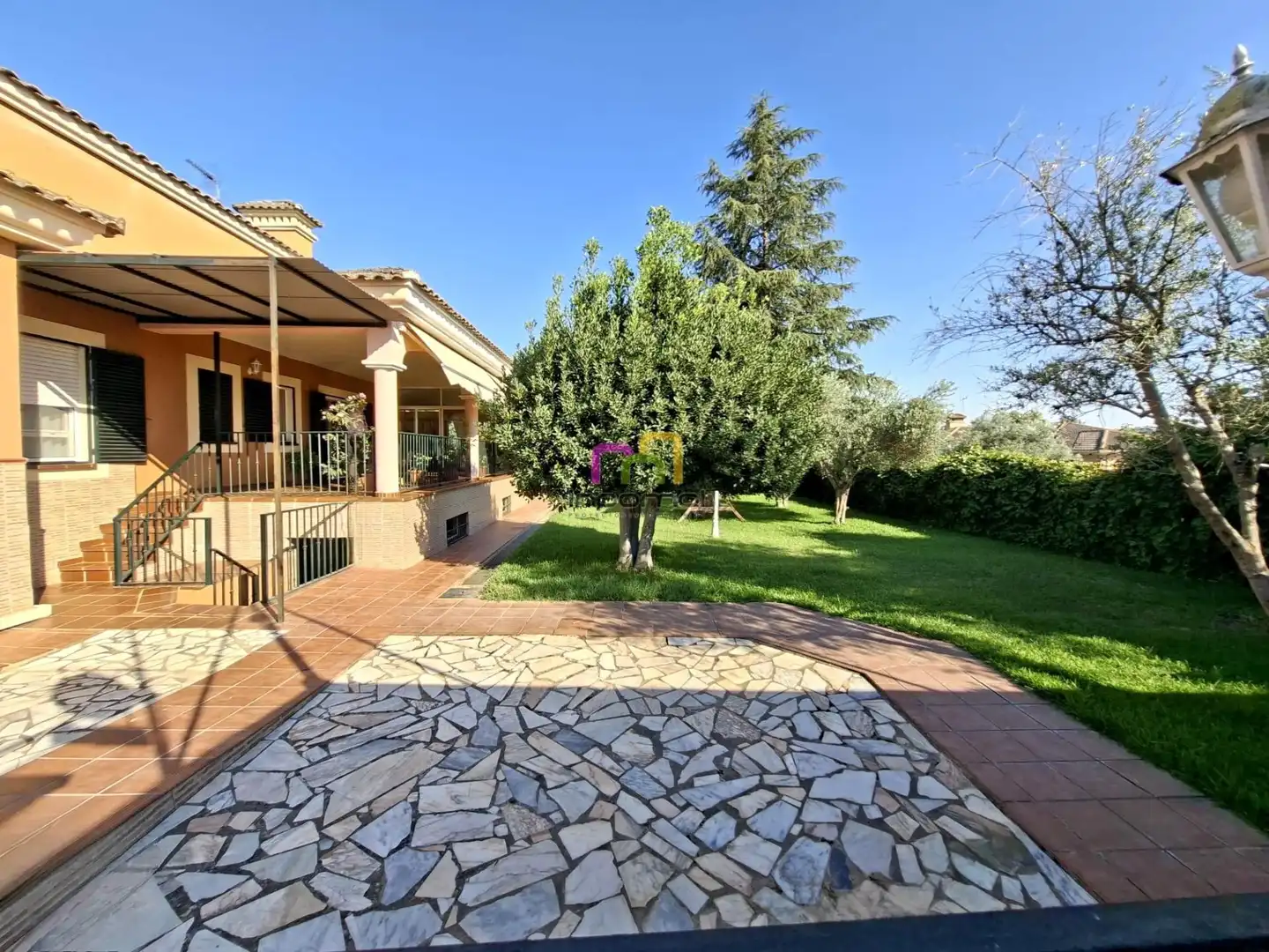 Jardín de Casa o chalet en venta en Badajoz con Aire acondicionado, Calefacción y Jardín privado