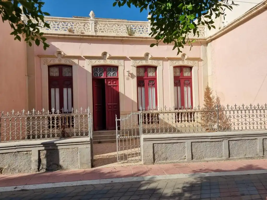 Vista exterior de Casa o chalet en venta en Alhama de Almería con Jardín privado, Terraza y Piscina