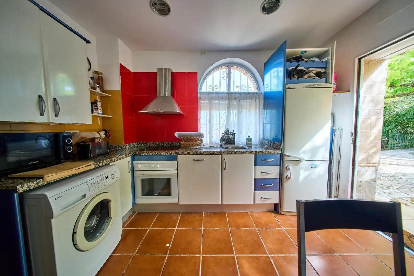Cocina de Casa o chalet en venta en Nívar con Calefacción, Jardín privado y Trastero