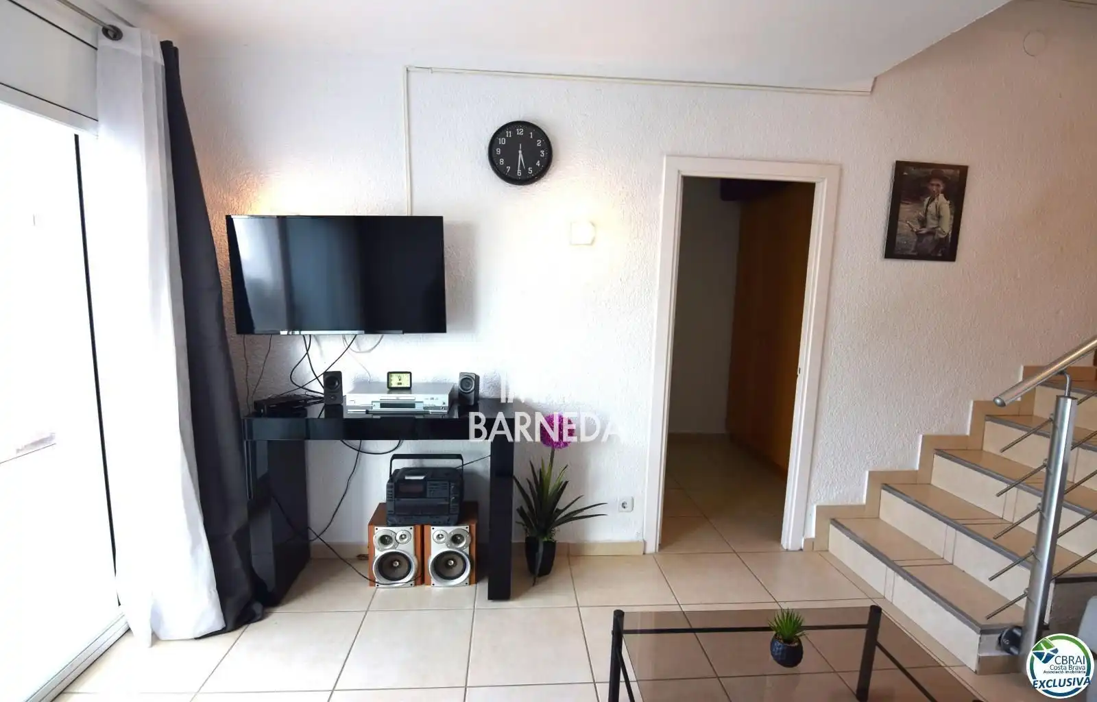 Sala d'estar de Pis en venda en Empuriabrava amb Aire condicionat, Calefacció i Terrassa