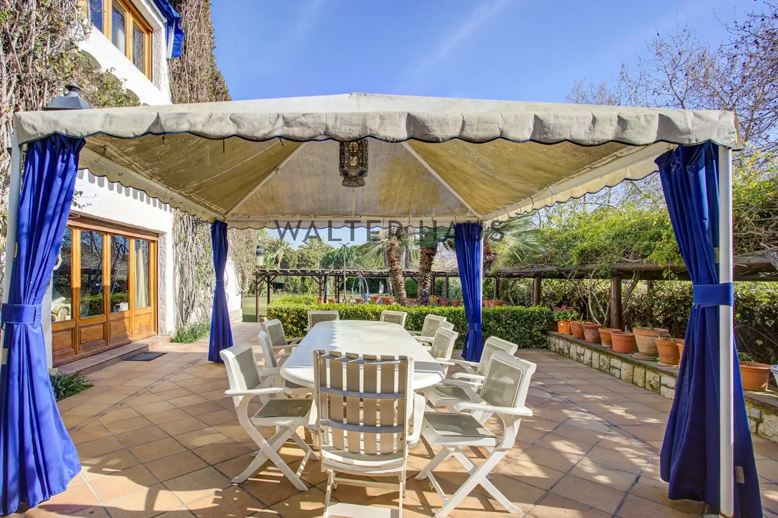 Terrasse von Haus oder Chalet zum Verkauf in Sitges mit Klimaanlage, Heizung und Privatgarten