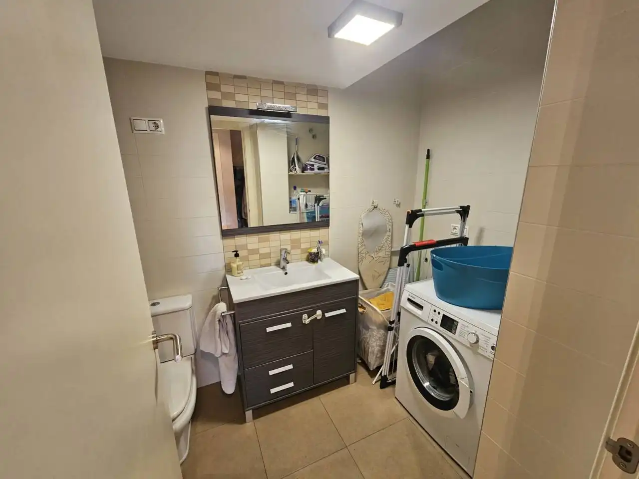Badezimmer von Maisonette zum Verkauf in Viladecavalls mit Klimaanlage, Heizung und Terrasse