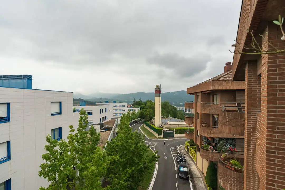 Exterior view of Flat for sale in Donostia - San Sebastián   with Heating, Private garden and Terrace