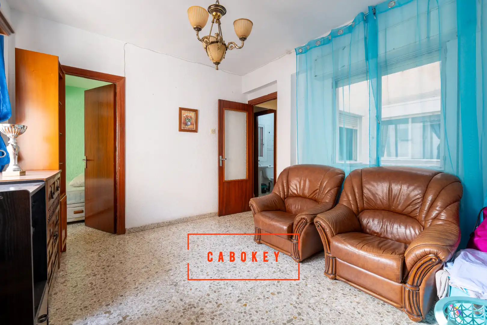 Sala de estar de Piso en venta en Almería