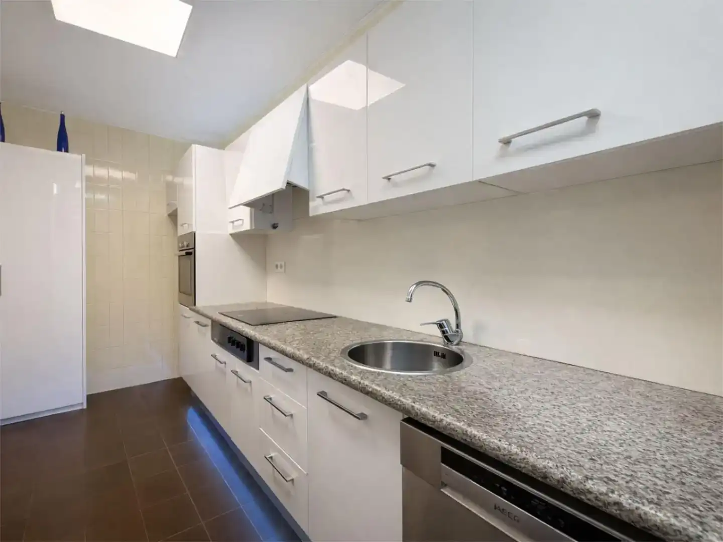 Kitchen of Flat for sale in Santander  with Private garden and Parquet flooring