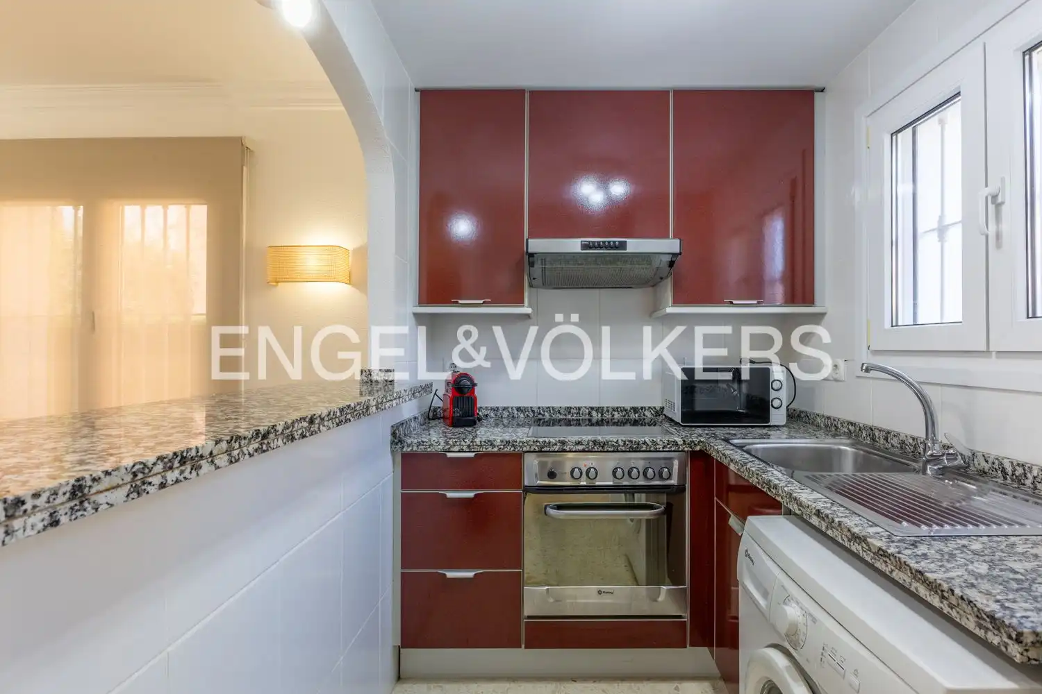 Cocina de Casa o chalet de alquiler en Oliva con Aire acondicionado, Calefacción y Jardín privado