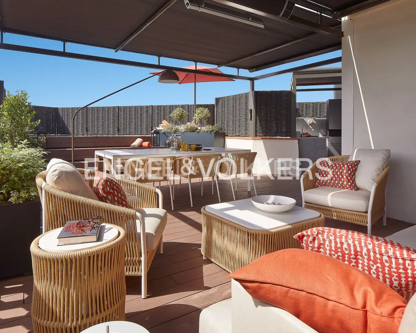 Terrace of Attic for sale in Barcelona  with Air Conditioner, Heating and Parquet flooring