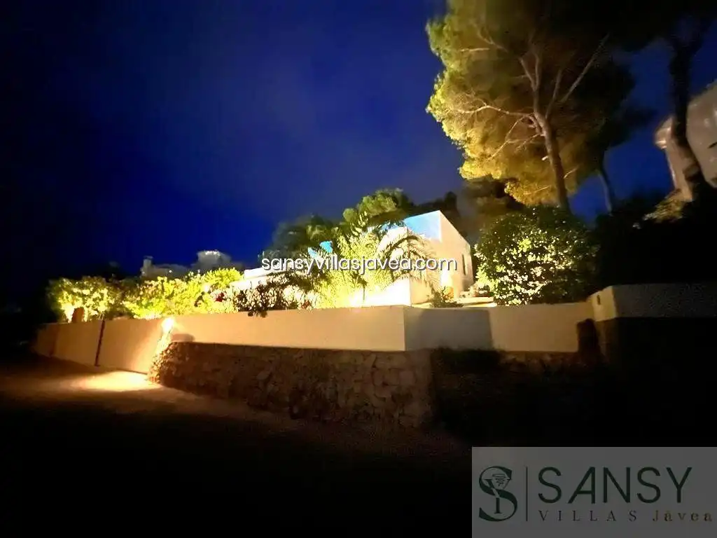 Exterior view of Houses for sale in Jávea / Xàbia  with Air Conditioner and Storage room