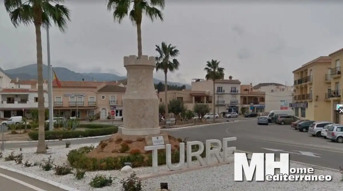Vista exterior de Casa adosada en venda en Turre amb Terrassa i Traster