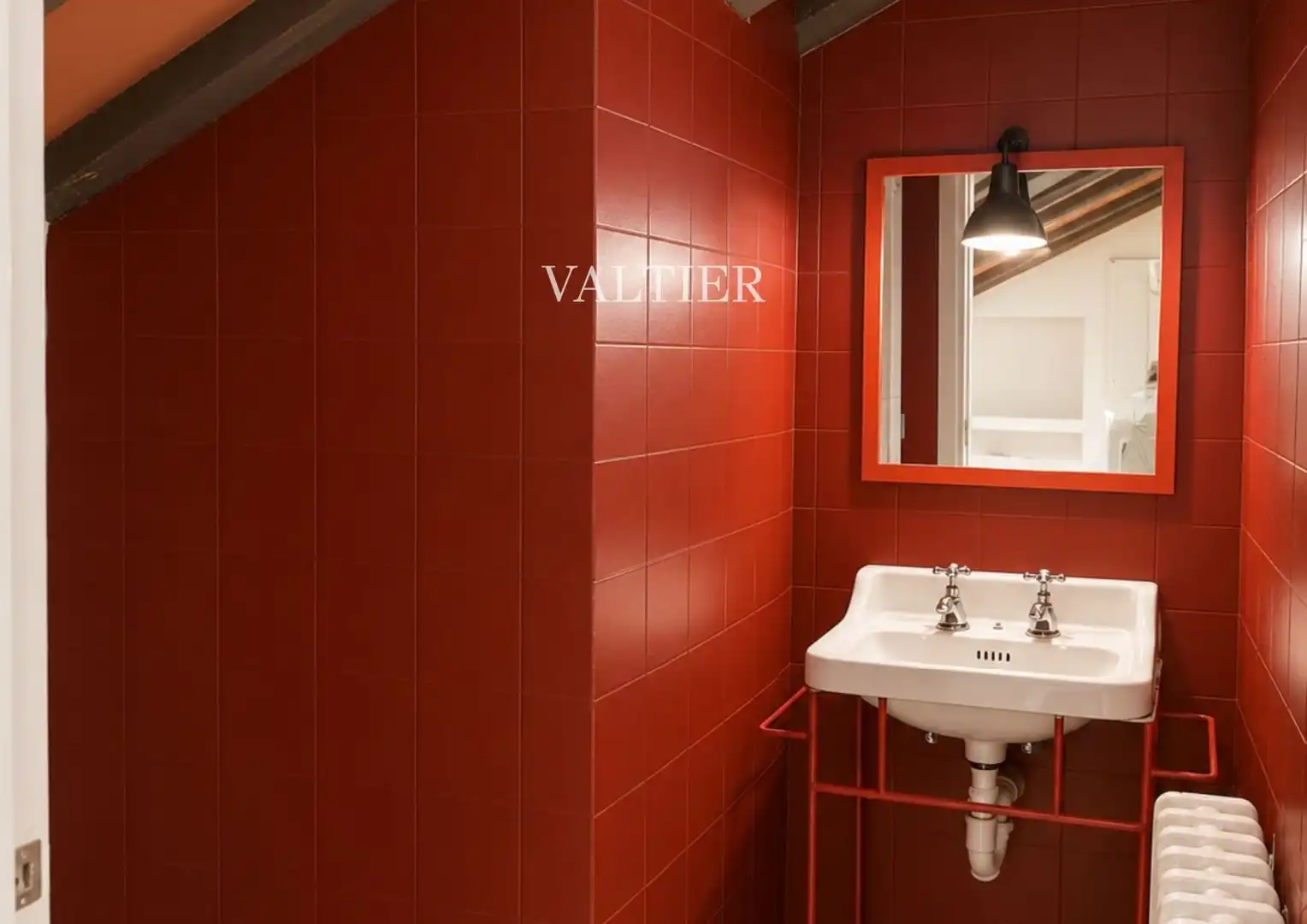 Baño de Dúplex de alquiler en Madrid con Amueblado