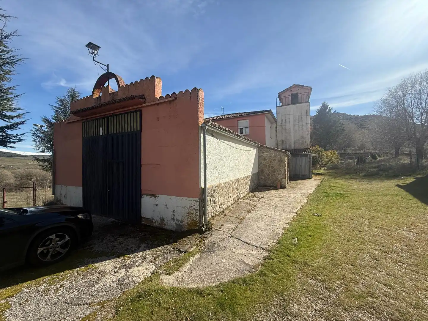 Vista exterior de Casa o chalet en venta en San Martín del Pimpollar con Calefacción, Jardín privado y Terraza