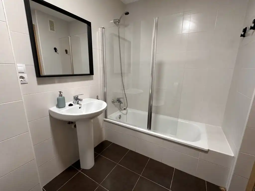 Bathroom of Apartments for rent in  Logroño  with Heating, Parquet flooring and Terrace