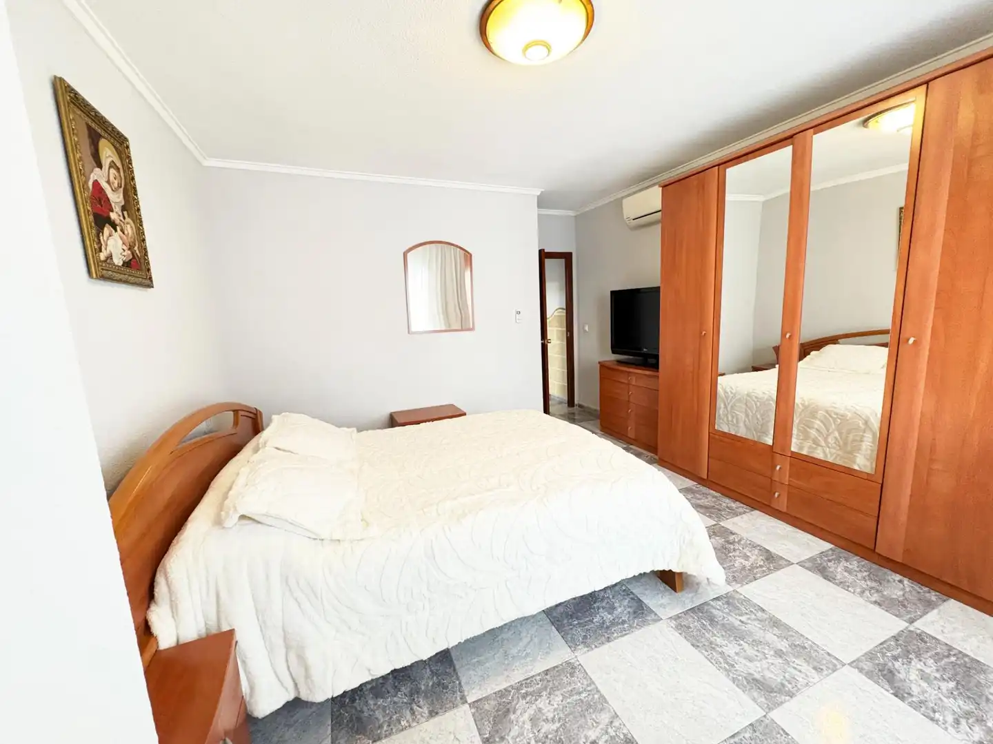Bedroom of Apartments for sale in Almoradí  with Air Conditioner, Furnished and Balcony