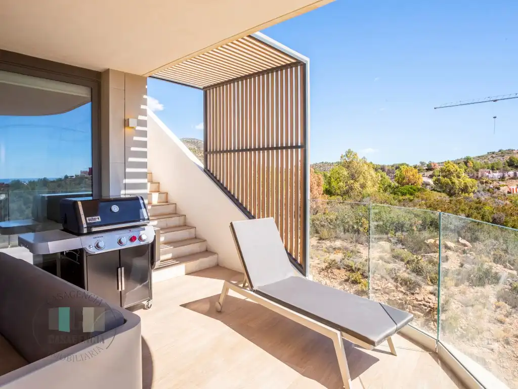 Terraza de Ático en venta en Oropesa del Mar / Orpesa con Aire acondicionado, Terraza y Horno
