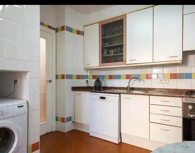 Cocina de Casa o chalet de alquiler en La Manga del Mar Menor con Calefacción, Jardín privado y Terraza