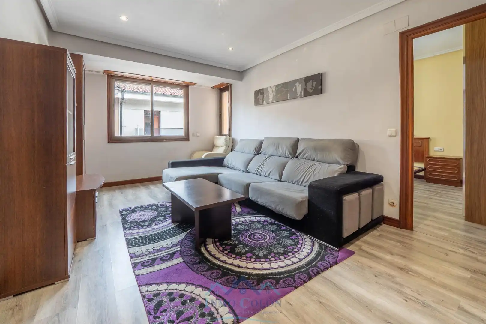 Living room of Flat for sale in Irun   with Parquet flooring and Furnished