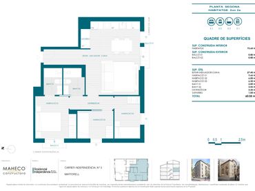 New build Flat with balcony for sale in Carrer Independència 3
