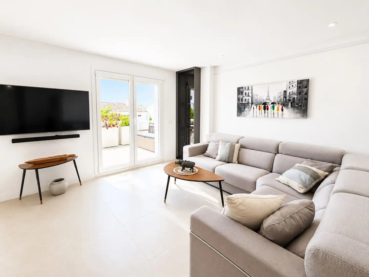 Sala de estar de Piso en venta en Arroyo de la Miel 