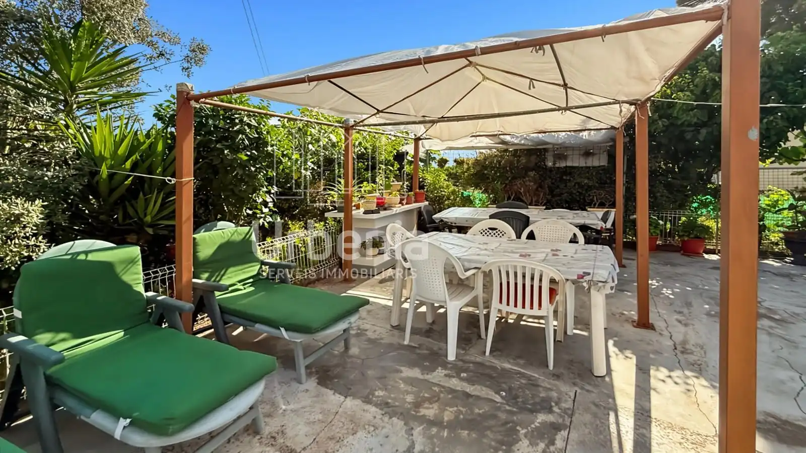 Terraza de Casa o chalet en venta en Tordera con Amueblado