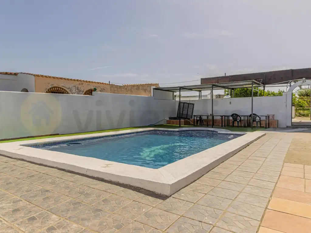 Piscina de Casa o chalet en venta en El Puerto de Santa María