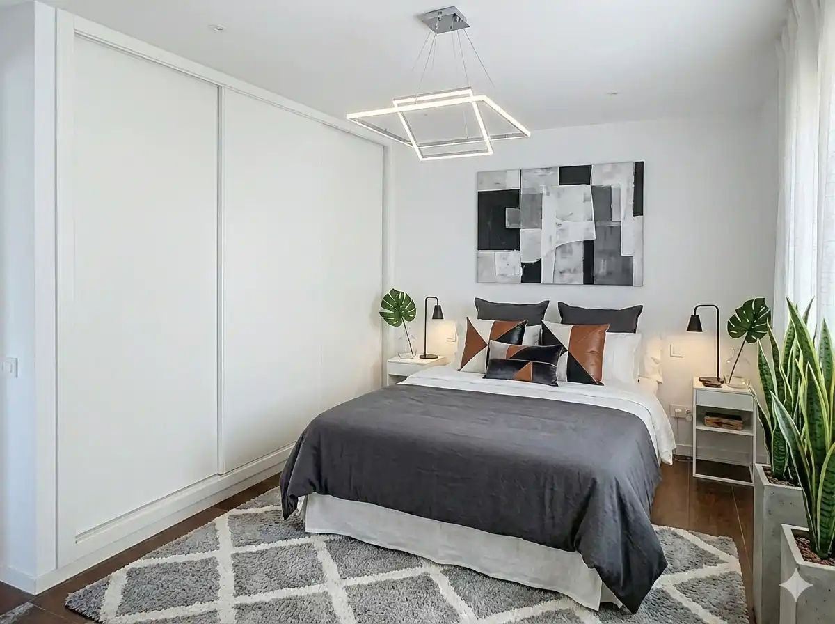 Bedroom of Houses for sale in Vera  with Air Conditioner, Heating and Private garden
