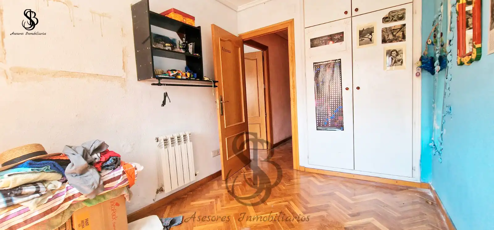 Habitación de Casa adosada en venta en Alicante / Alacant con Aire acondicionado, Calefacción y Jardín privado