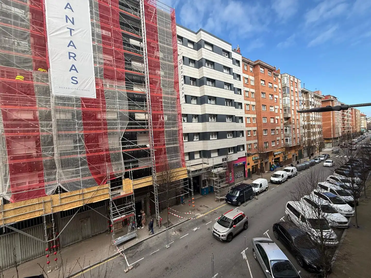 Vista exterior de Pis en venda en Gijón 