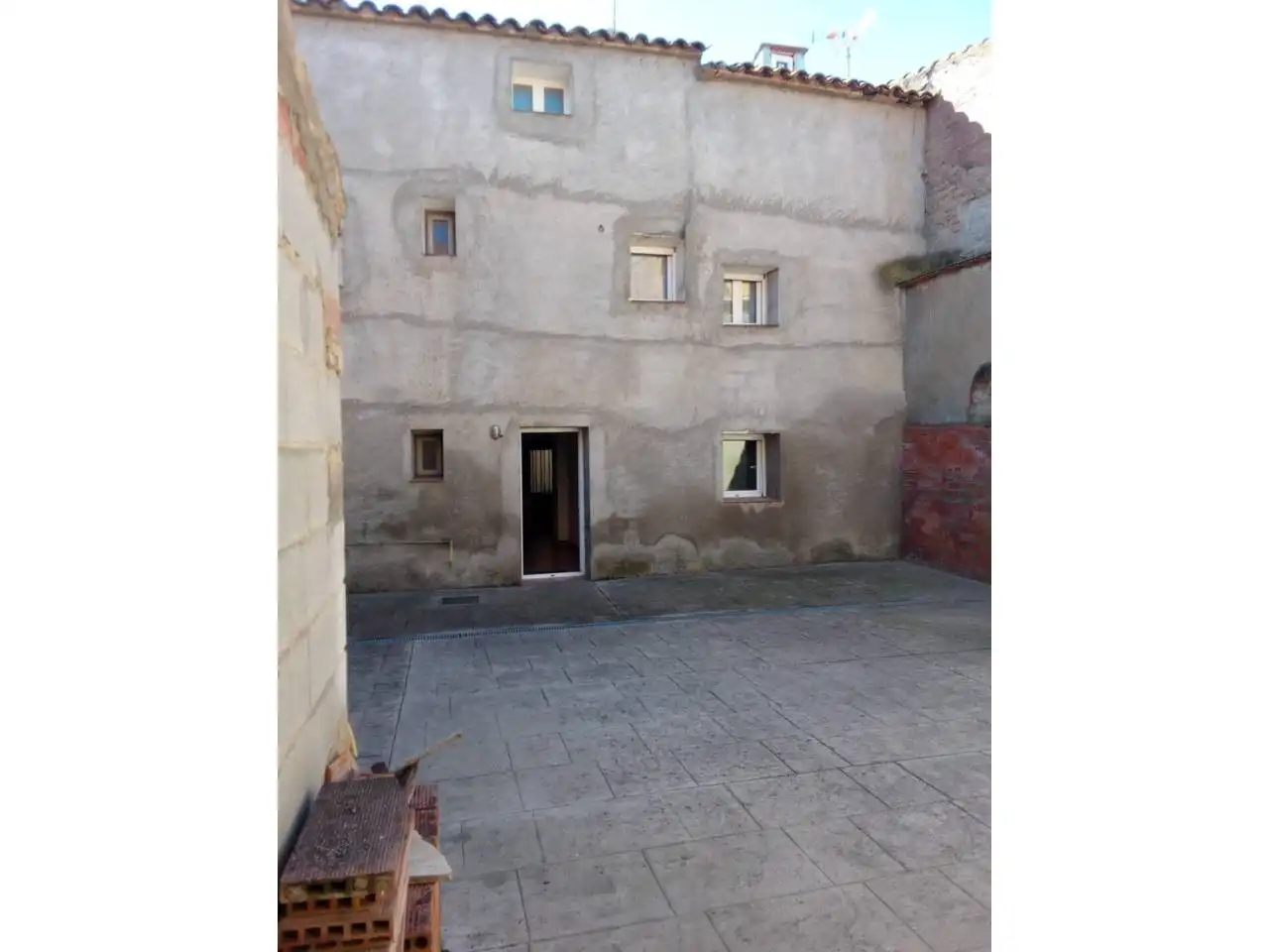 Vista exterior de Casa o xalet en venda en Alcolea de Cinca amb Moblat