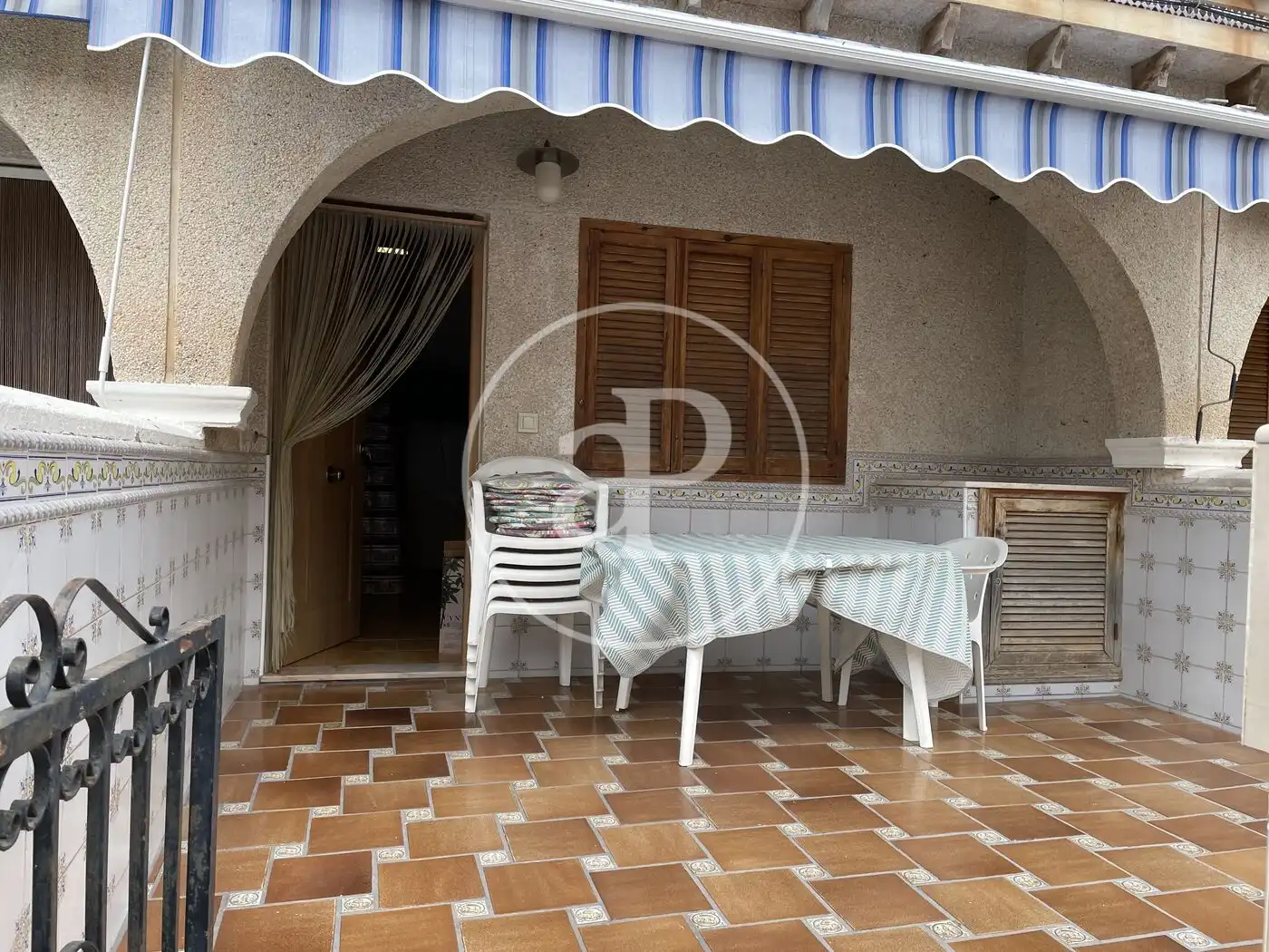 Terraza de Dúplex de alquiler en Santa Pola con Aire acondicionado, Calefacción y Terraza