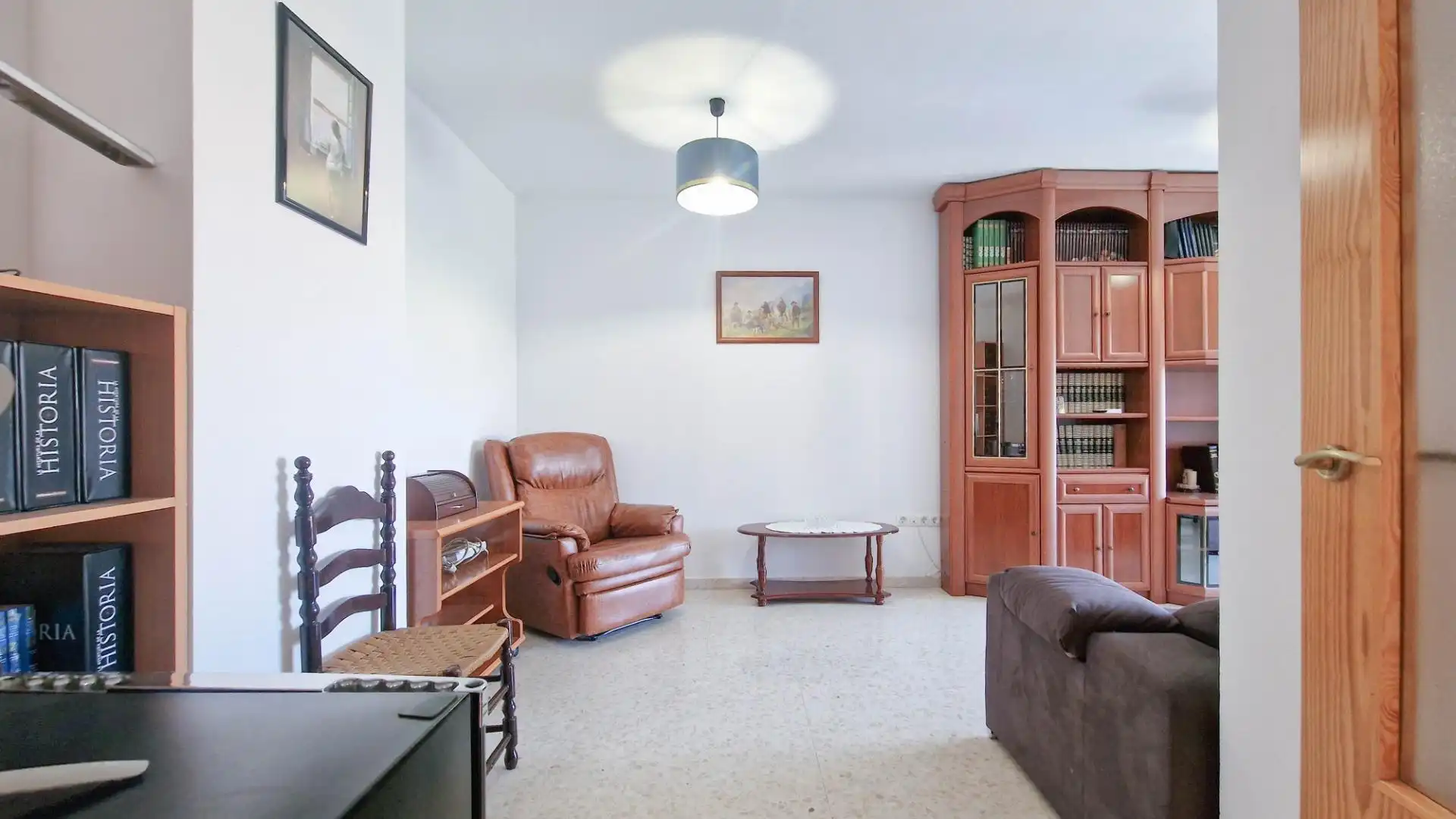 Sala de estar de Piso en venta en Badajoz con Aire acondicionado y Trastero