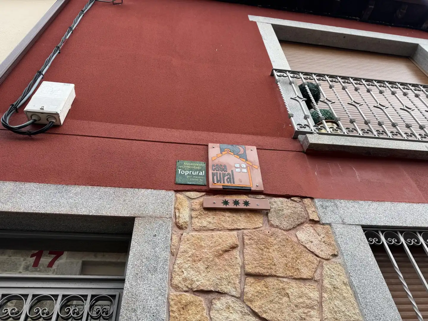 Vista exterior de Casa adosada en venda en Pradosegar