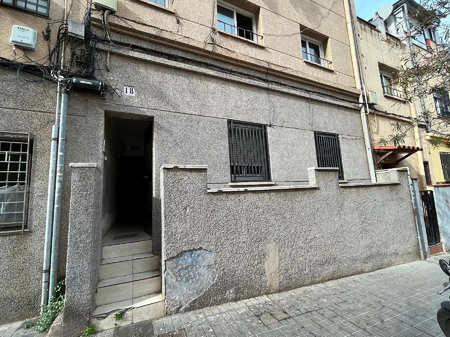 Vista exterior de Pis en venda en Badalona