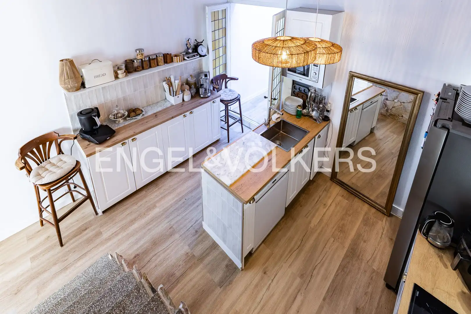Cocina de Casa adosada en venta en Mataró con Aire acondicionado, Calefacción y Amueblado