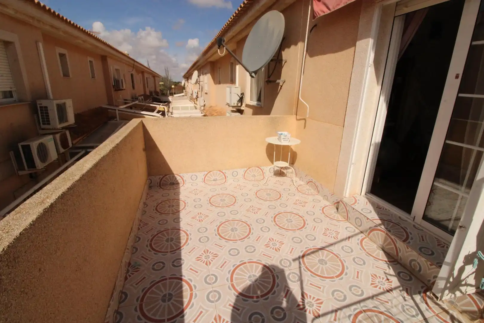 Terraza de Casa adosada en venta en Cartagena con Aire acondicionado, Jardín privado y Terraza