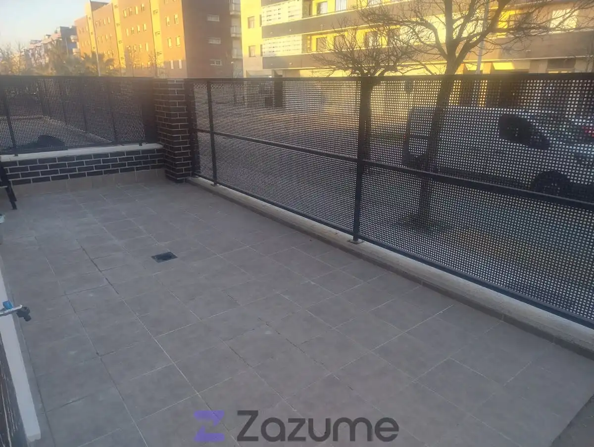 Terraza de Piso de alquiler en Cáceres con Aire acondicionado, Calefacción y Parquet