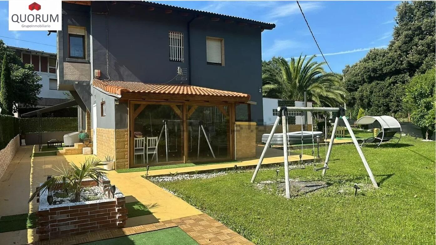 Garden of House or chalet for sale in Abanto y Ciérvana-Abanto Zierbena  with Heating, Private garden and Terrace